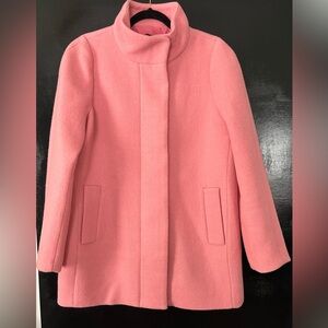 J.Crew Mercantile Pink Pea Coat - Size 10